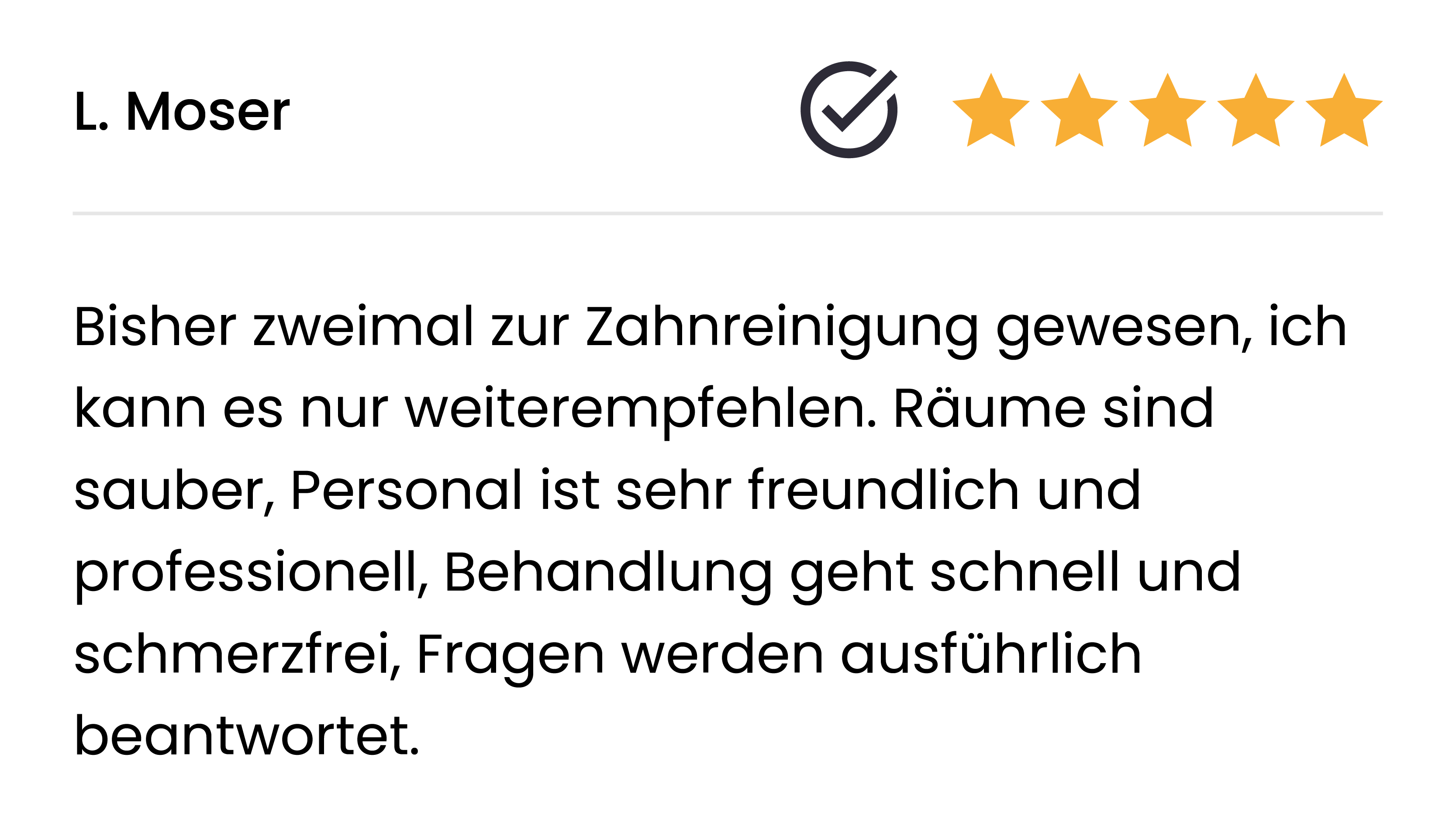 Zahnreinigung Referenz Luzern 6